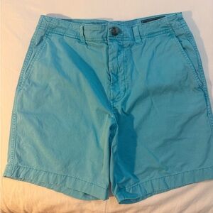 Vineyard Vines Turquoise Flat Front Shorts